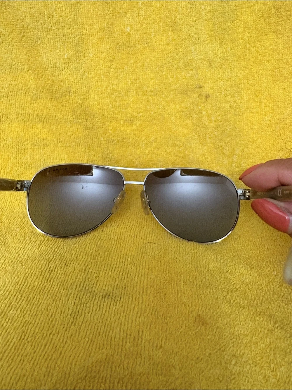 Ralph Lauren Women's RA4004 aviator sunglasses